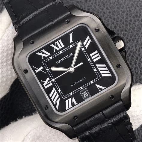 cartier santos mens watch replica|cartier copy watches for sale.